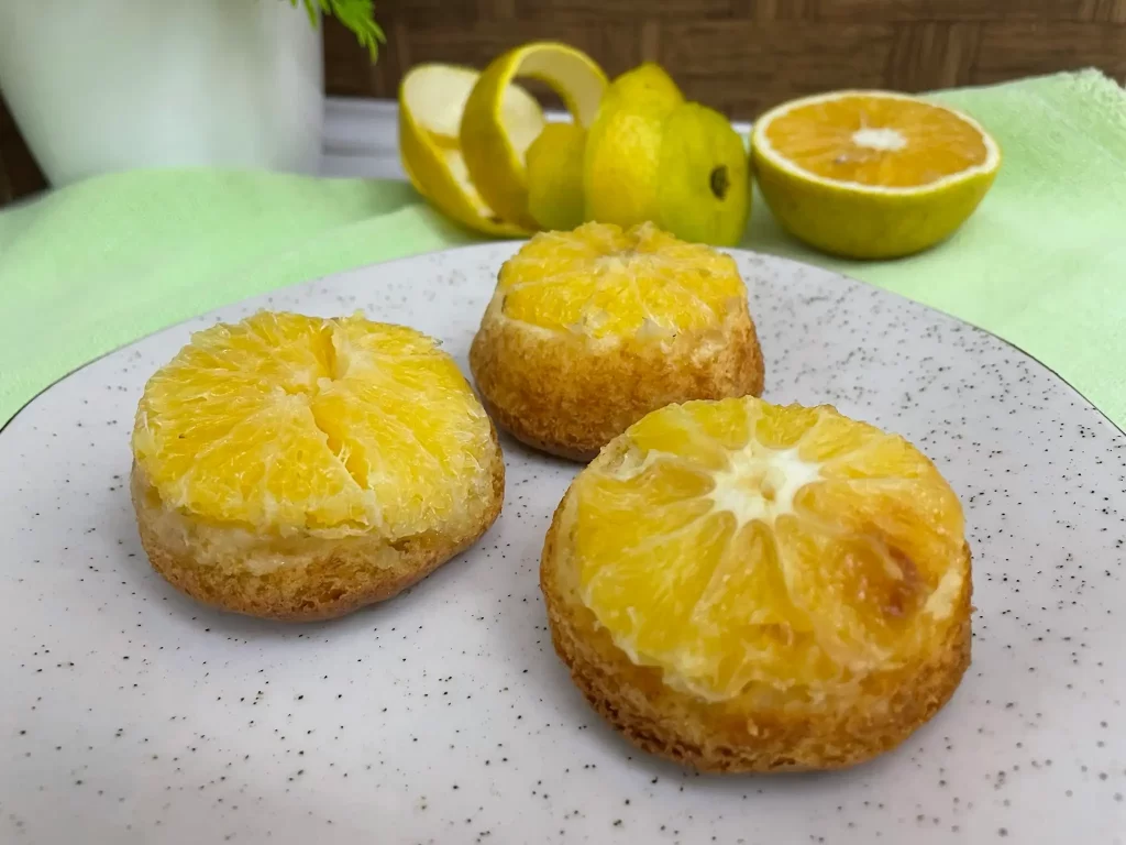 Muffin de Laranja sem glúten e sem lactose