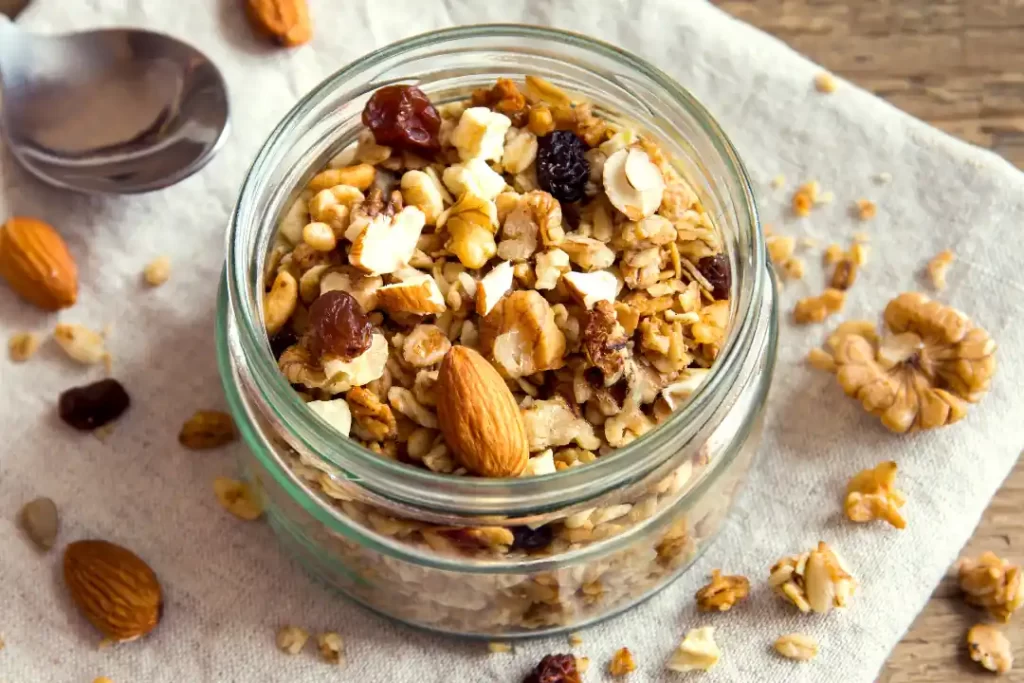 Granola sem glúten e lactose