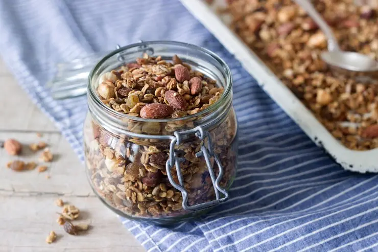 Granola sem glúten e lactose