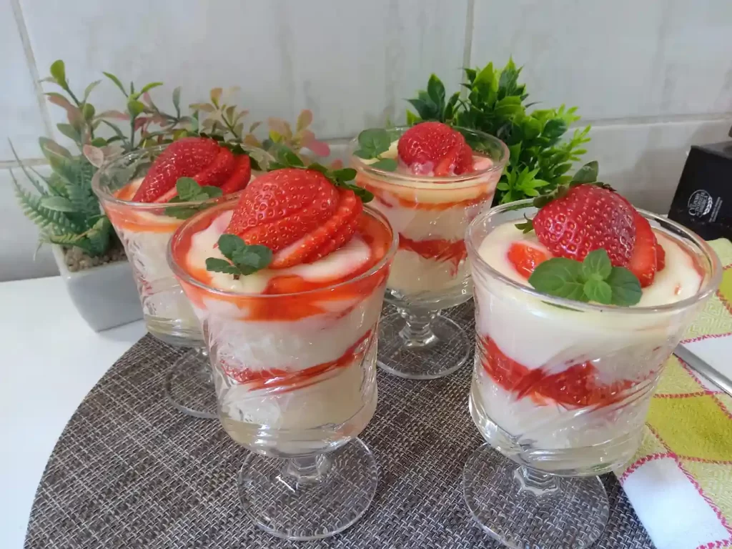 Verrine de Morango