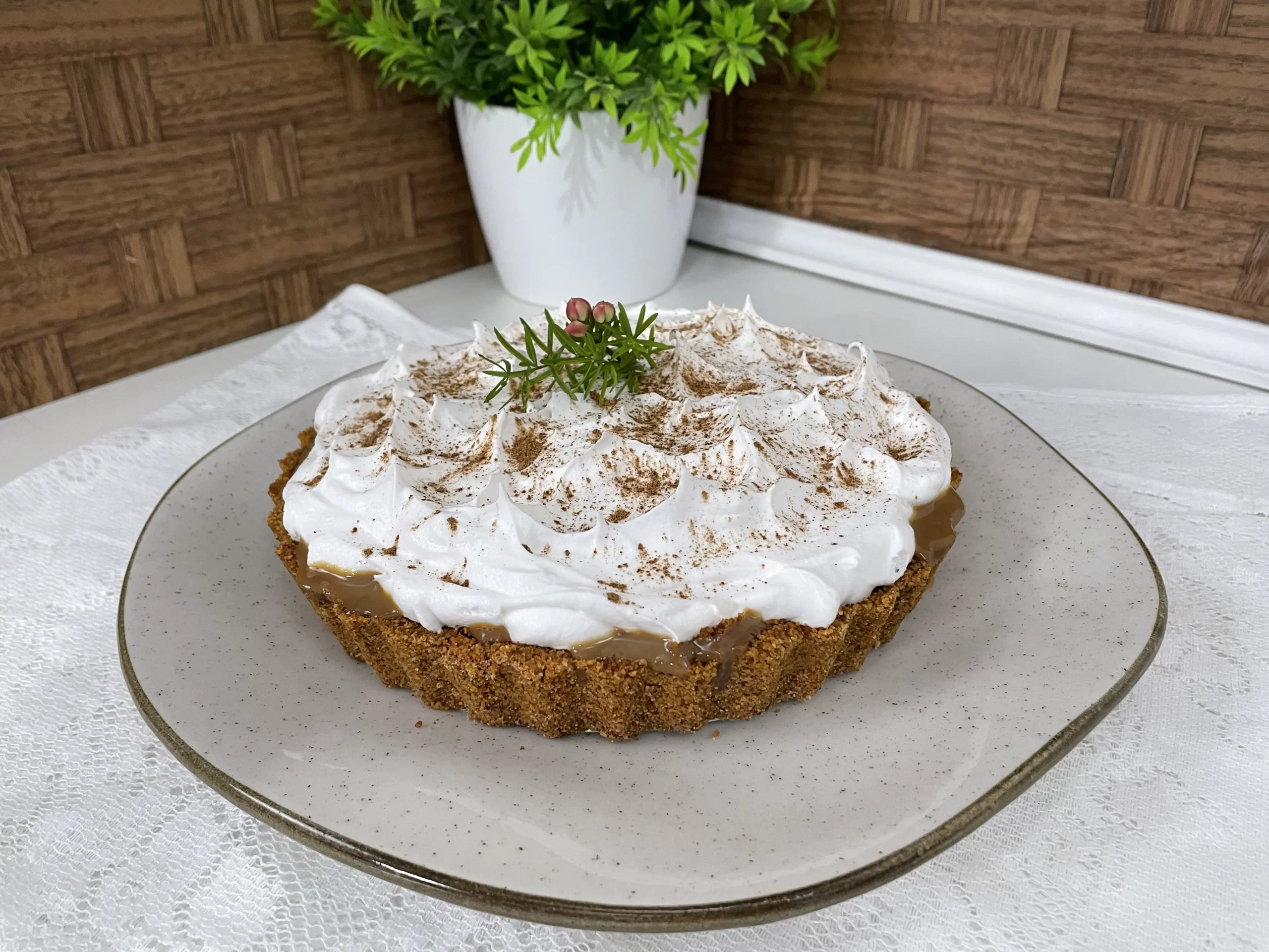 Torta Banoffee sem Glúten