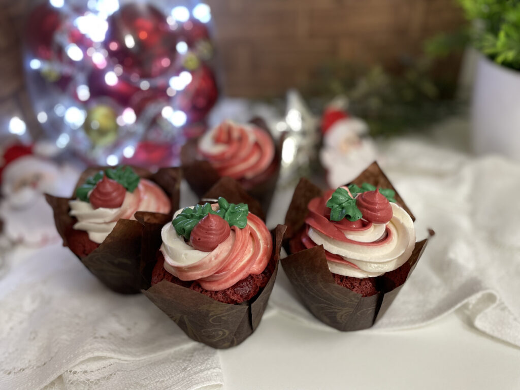 Cupcake Red Velvet sem Glúten: Delicioso e Inclusivo! 